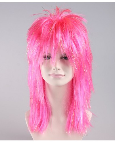 New Waves Hot Pink Adult's Wig